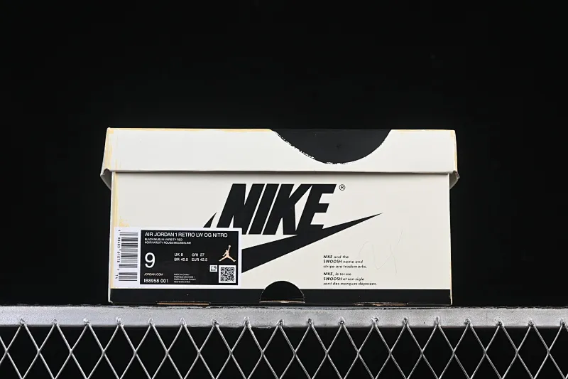 All categories Air Jordan Jordan series basketball shoes Air Jordan 1 Low Nigel Sylvester x Air Jordan 1 Low AJ1 Joe 1 joint low-top cultural casual sneakers IB8958-001